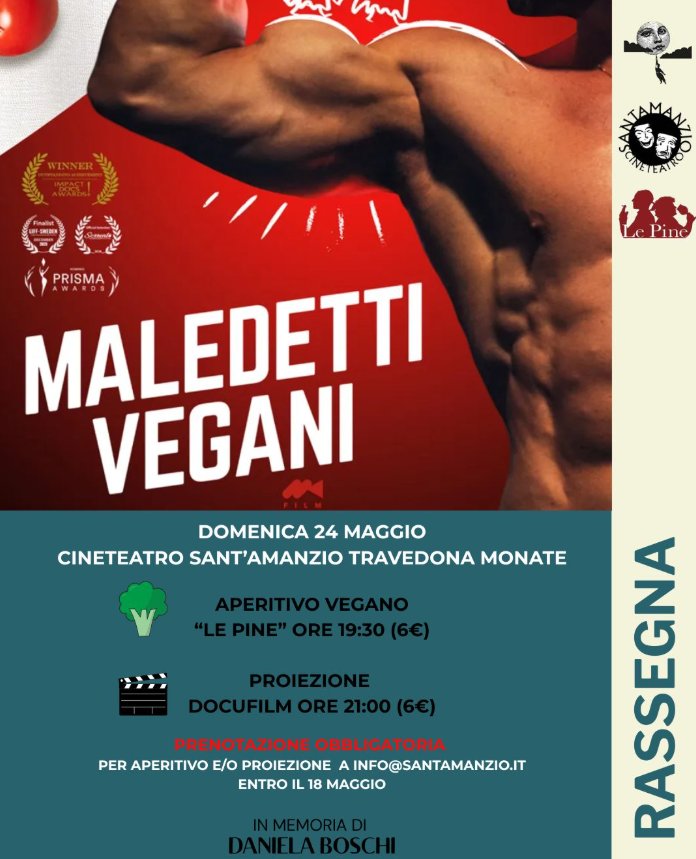 Locandina della rassegna Maledetti Vegani